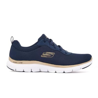 Sportschuhe Skechers Flex Appeal 4.0 Navy / Gold