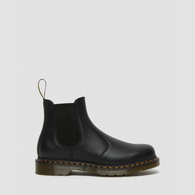 Chelsea Stiefel Dr. Martens 2976 Nappa Schwarz