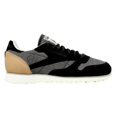 Sneakers Reebok CL Fleck schwarz