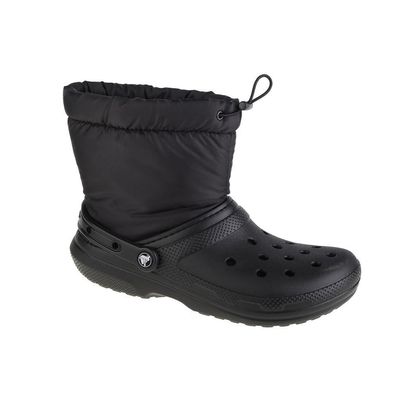 Stiefel Crocs Classic Lined Neo Puff schwarz