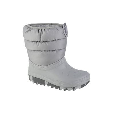 Stiefel Crocs Classic Neo Puff silber