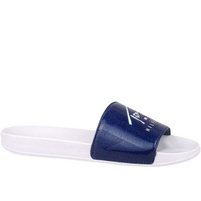 Sandalen Tommy Hilfiger Smile Print Pool Slide Blau Marine
