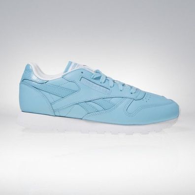 Sneakers Reebok Leder Seasonal Blau Damen