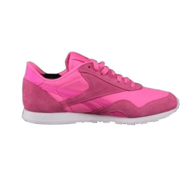 Sneakers Reebok CL Slim Metal Weiß/Rosa