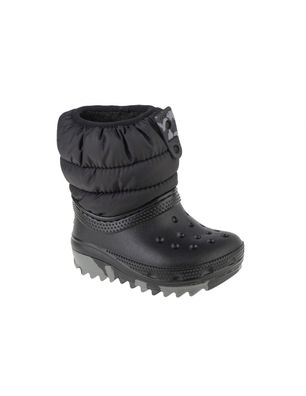 Stiefel Crocs Classic Neo Puff schwarz