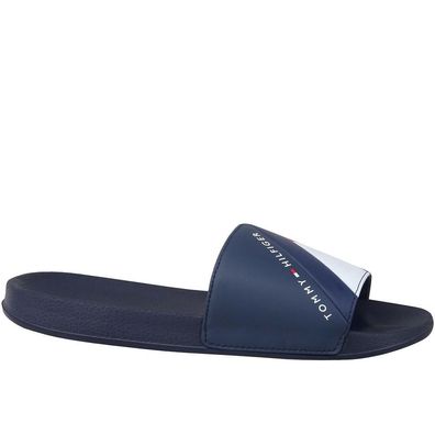 Sandalen Tommy Hilfiger Flag Pool Slide blau marine