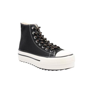 Sneakers Victoria Tribu Doble Nylon Schwarz