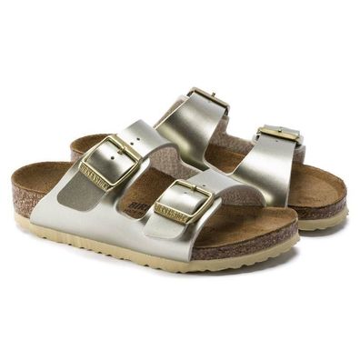 Sandalen Birkenstock Metallisch Gold