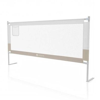 Rausfallschutz Jaron Bettschutzgitter Bett Baby Kinder Beige 200 CM B-WARE