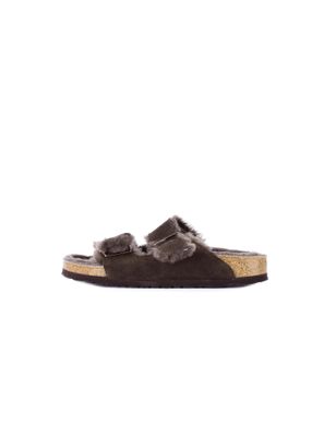 Sandalen Birkenstock Arizona Etroite aus Leder