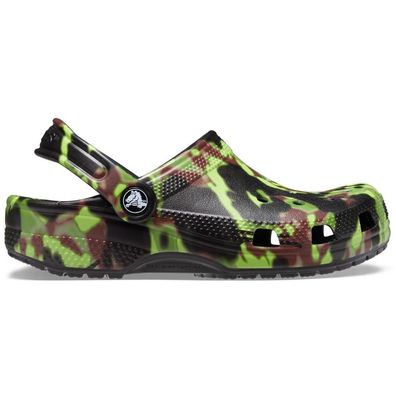 Sandalen Crocs Classic Spray Camo Grén
