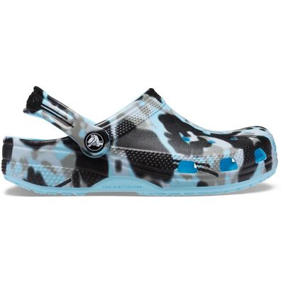 Sandalen Crocs Classic Spray Camo Blau
