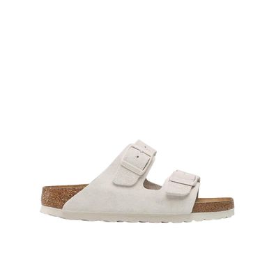 Sandalen Birkenstock Slide Arizona Antique White