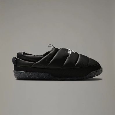 Mules The North Face Nuptse schwarz-weiß