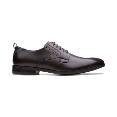 Derbies Clarks Stanford Lace aus braunem Leder