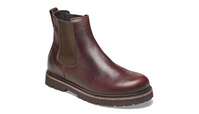 Bottines Birkenstock Highwood Slipon W aus Wildleder, Braun