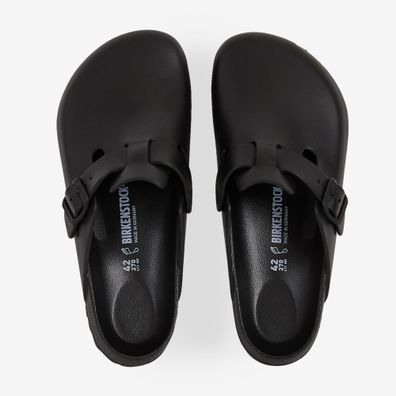 Hausschuhe Birkenstock EVA schwarz mit verstellbarer Schnalle
