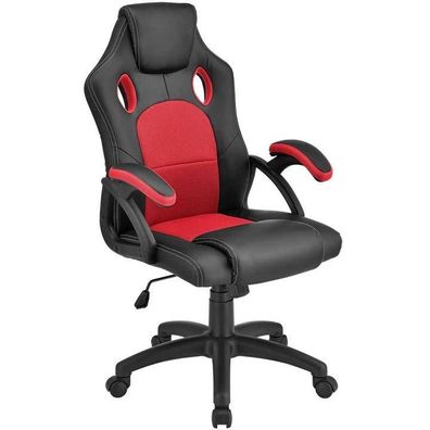 Gamingstuhl Bürostuhl Schreibtischstuhl Drehstuhl Racing Schwarz/Rot B-WARE