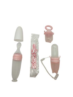 Termichy Silikon Fütterlöffel Fruchtsauger Baby Zahnungshilfe