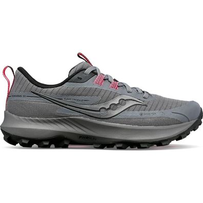 Sportschuhe Saucony Peregrine 13 GTX Silber Damen