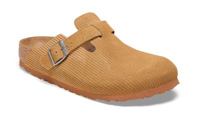 Sandalen Birkenstock Boston Veloursleder Braun