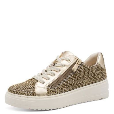 Marco Tozzi Sneaker - Gold Combi Textil
