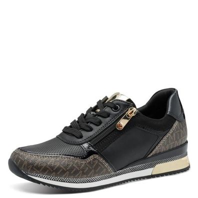 Marco Tozzi Sneaker - Schwarz Combi Textil/Synthetik