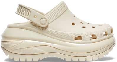 Sabots Crocs Mega Crush Beige Damen