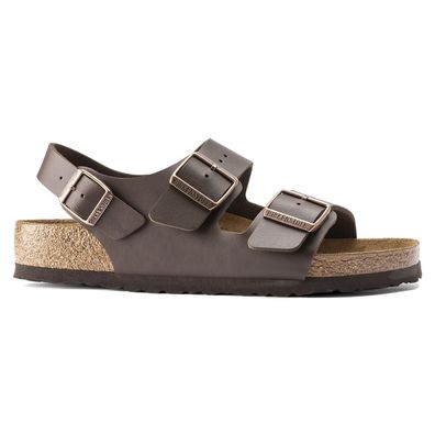 Sandalen Birkenstock Milano Normal dunkelbraun