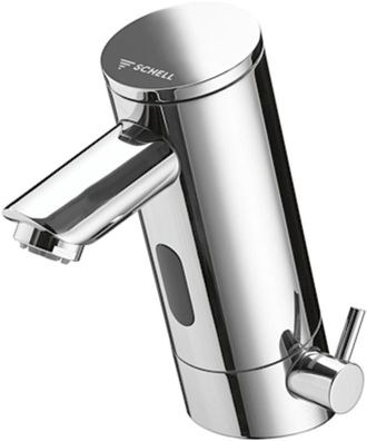 Schell Waschtischarmatur Puris elektr. m. Steckernetz ND Mischwasser VC