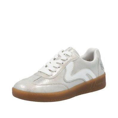 Rieker Sneaker Low - Silber / Platin Kunstleder