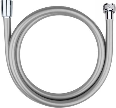 Ramspott Brauseschlauch 1/2 x1/2 x1600mm silberglatt