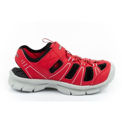 Sandalen Skechers Rot Schwarz fér Herren