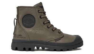 Stiefel Palladium Pampa Hi Supply Grau