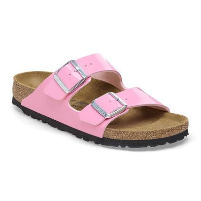Sandalen Birkenstock Arizona Bf Patent Candy Pink