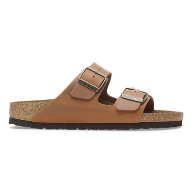 Sandalen Birkenstock Arizona Cognac aus Leder