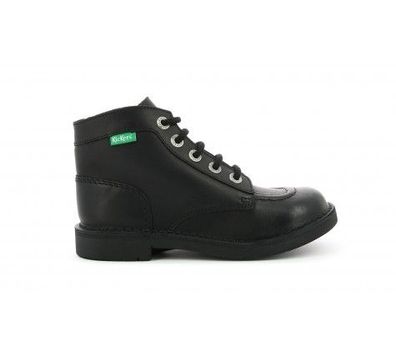 Stiefel Kickers aus schwarzem Leder