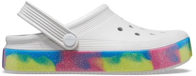 Sabots Crocs Off Court Glitter Bands Weiß