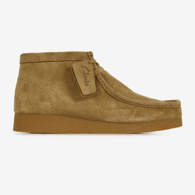 Stiefel Clarks Wallabee Evo Beige aus Wildleder