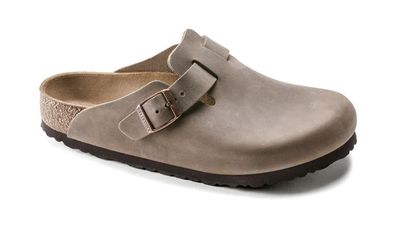 Mules Birkenstock Boston Etroite Beige aus Kork