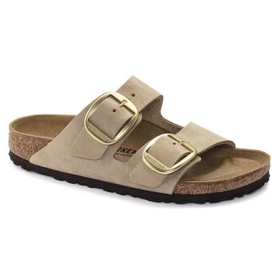 Sandalen Birkenstock Arizona Big Buckle Beige