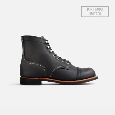 Bottine Red Wing en cuir noir