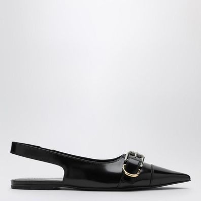 Pumps Givenchy Schwarzes Leder Slingback