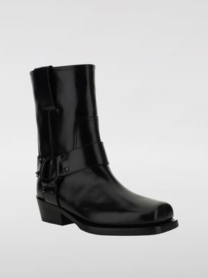 Stiefel Valentino Leder Schwarz Biker Rockstud