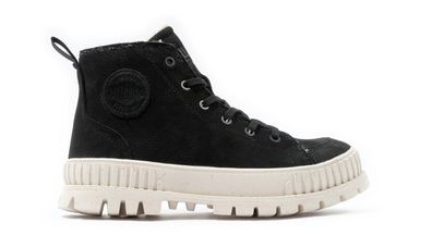 Stiefel Palladium Pallashock Zip Warm schwarz