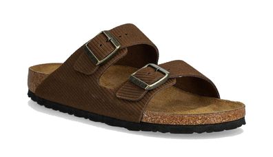 Sandalen Birkenstock Arizona aus weichem Veloursleder