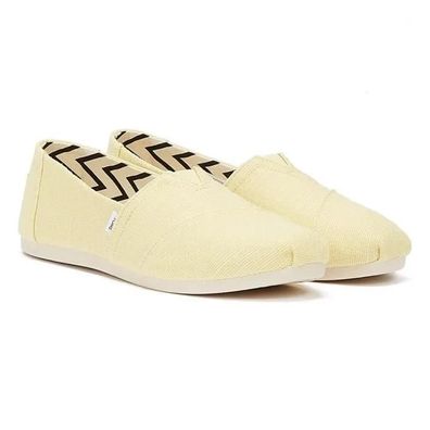 Espadrilles Toms Gelb Leicht und Nachhaltig