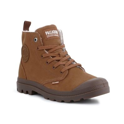 Stiefel Palladium Pampa Hi Zip WL Braun