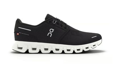 Laufschuhe on-running Cloud 6 schwarz weiß