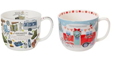 1 Kaffeebecher Camping campen 700 ml Wohnwagen Wohnmobil Kaffeetasse Tassen Teetassen